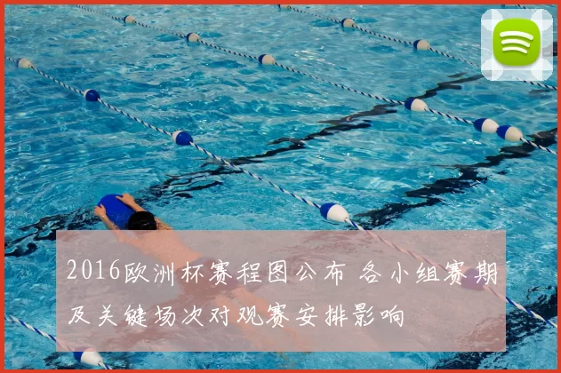 2016欧洲杯赛程图公布 各小组赛期及关键场次对观赛安排影响