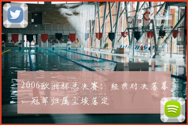 2006欧洲杯总决赛：经典对决落幕，冠军归属尘埃落定